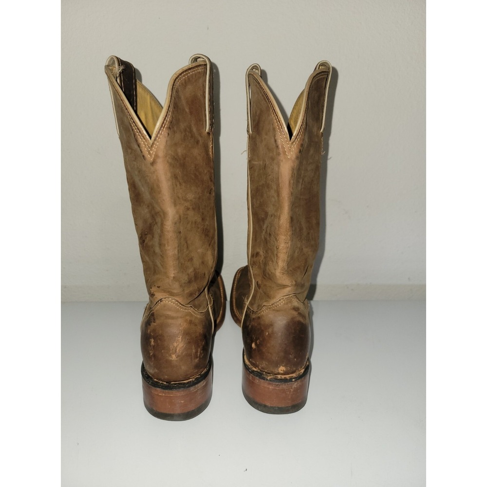 Nocona LDTTU11 College Texas Tech Brown Western Boots Size 7B - Picture 5 of 14